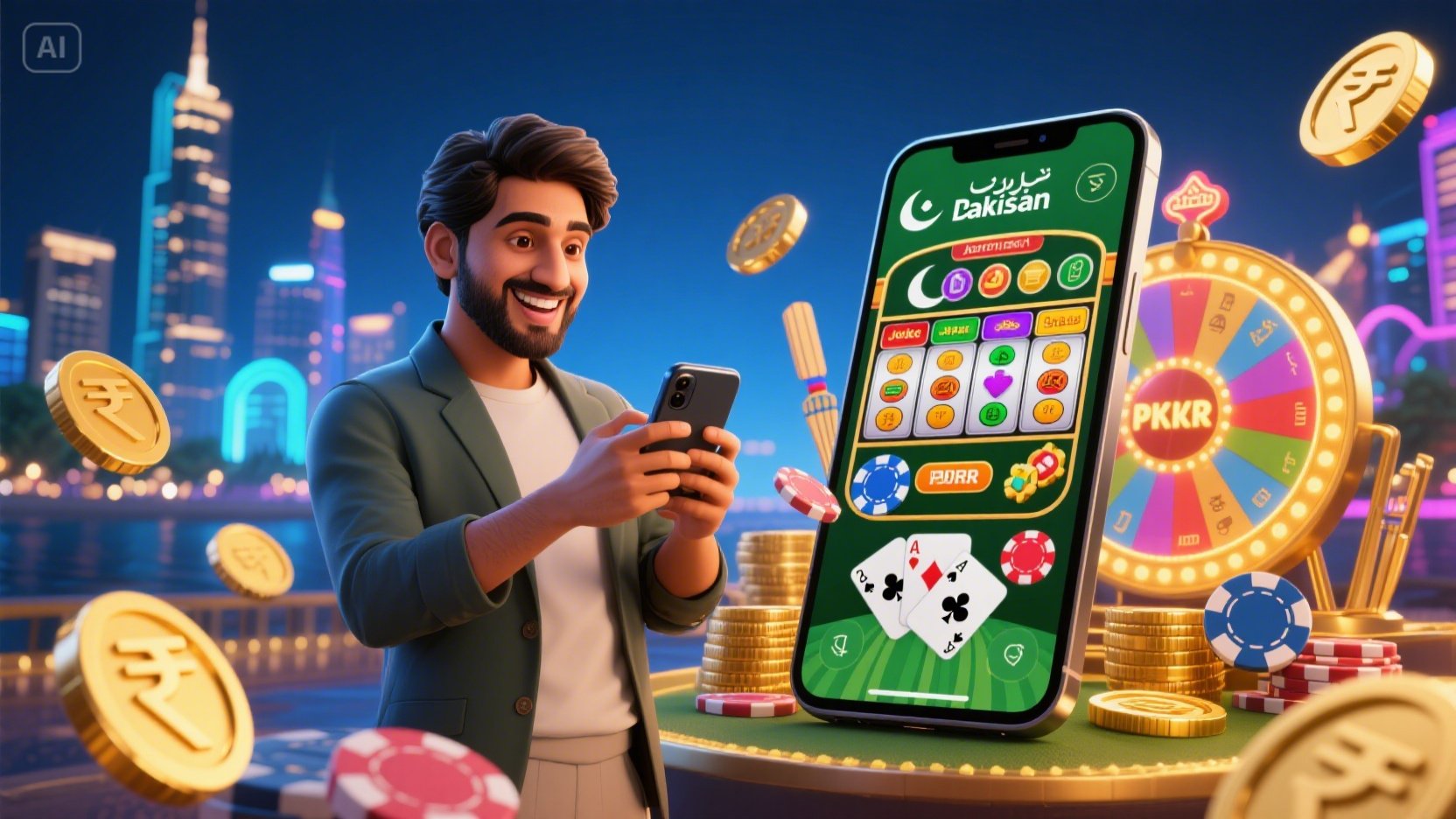 Casino virtual casino game desktop and mobile interfaces